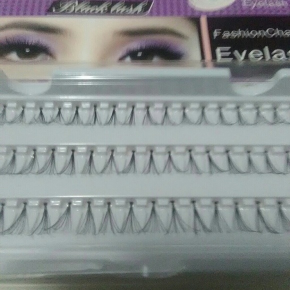 3 Set Individual False Eyelashes + Eyelash Curler - Picture 3 of 4
